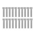 thumbnail image 1 of 20Pcs Bolt Socket Cap Screws Coarse Thread A2‑70 Stainless Steel M12x1.75 DIN 912M12x60, 1 of 1