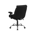 thumbnail image 6 of Scranton & Co Big and Tall Fabric Swivel Office Chair in Black, 6 of 6