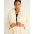 thumbnail image 4 of Scoop Women's Oversized Faux Fur Jacket, Sizes XS-XXL, 4 of 5