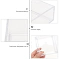 thumbnail image 4 of Miangastore 2Pcs Acrylic Reptile Feeder Pet Feeding Bowl Practical Pet Supply Transparent, 4 of 8