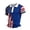 Royal Blue #1, variant on WULMLEO Men's 250 Anniversary USA Shirt 250 Years American Polo Tops Short Sleeve 250th Birthday 4th of July Patriotic Flag Tee Light Blue 3XL