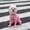 Pink, variant on Full Coverage 4-Leg Waterproof Dog Raincoat, Hooded Pet Rain Jacket with Reflective Strips and Leash Hole for Small Dogs Outdoor Walking(Sky Blue,XS)