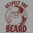 thumbnail image 2 of Men's Lost Gods Respect The Beard  Graphic Tee Athletic Heather Medium, 2 of 5