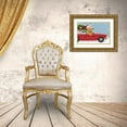 thumbnail image 3 of Prime, Marcus 24x17 Gold Ornate Wood Framed with Double Matting Museum Art Print Titled - Tree Searching 1, 3 of 4