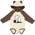 thumbnail image 3 of Inktastic Westie with Ball Boys or Girls Long Sleeve Baby Bodysuit, 3 of 5