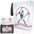 thumbnail image 1 of Carpeta para tarjetas de béisbol Rucher, 50 fundas, capacidad para 400 tarjetas, 1 of 8