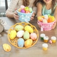 thumbnail image 6 of Colcolo Easter Eggs Mini Ornament Art DIY Crafts Eggs for Weddings Easter Decorations 9 Eggs, 6 of 8