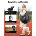 thumbnail image 4 of Carpa deportiva XL Sportneer 117 x 117 x 161 cm de TPU transparente, 4 of 7