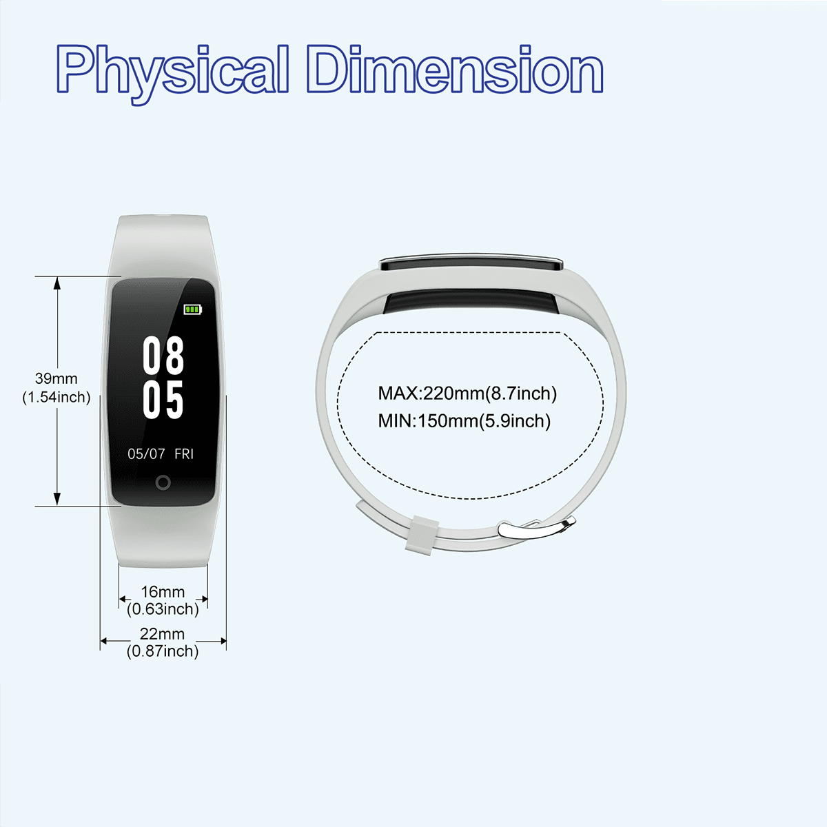 Willful Fitness Tracker Non Bluetooth Simple No App No Phone Needed  Waterproof Fitness Watch Pedometer Watch with Steps Calories Counter Sleep  Tracker