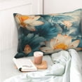 thumbnail image 4 of Salouo Mountain Lotus Serenity Pattern Pillow Cases,1PC Pillow Covers with Envelope Closure Decorative Pillow Case for Bed Couch,Pillows Not Included-16"x24", 4 of 6