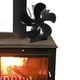 thumbnail image 4 of Quemador ecológico de 5 , circulación de aire calentado, distribución silenciosa, ventilador de estufa de leña para chimenea, quemador de madera negro BLESIY Ventilador de aspas para chimenea, 4 of 6