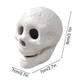 thumbnail image 4 of Nilvkv Reusable Halloween Firepit Skull Fire Logs,Human Skull Ceramic,Fireproof Skull Fire Pile Up Halloween Decor for Party, Bbq, Bonfire, Campfires, Fireplaces, 4 of 6