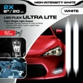 thumbnail image 2 of Pilot Automotive Pilot CZ-3145W White 8 in LED Light Strips - 2 pieces, 2 of 7