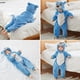 thumbnail image 4 of Body De Bebé Canastilla Onesies Para Niño Pequeño Unisex Mameluco Invierno Otoño Mono De Franela Animal Cosplay Trajes Azul Odeerbi LM103-1749, 4 of 5
