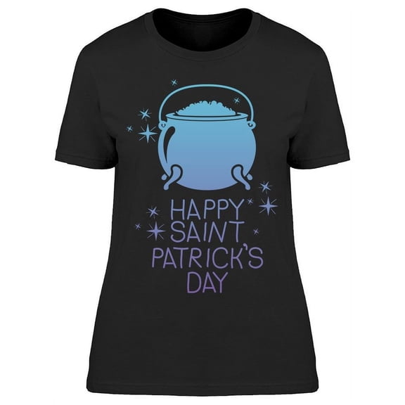 Cauldron Treasure, Saint Patrick T-Shirt Women -Image by Shutterstock, Female XX-Large