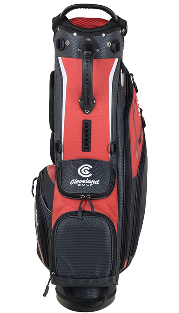Cleveland Golf LT Lightweight Stand Bag Red/Charcoal