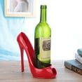 thumbnail image 1 of High Heel Bottle Holder, Shoe Wine Rack Holder Stylish Conversation Starter Wine Rack Bottle Keeper with High Heel Design Storage Wine Rack Home Decor, 1 of 7