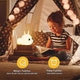 thumbnail image 5 of Led Night Light Kids Lamp Cute Bunny Baby Night Light, Warm White & 7 Colour Breathing Dual Light Mo, 5 of 5