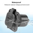 thumbnail image 2 of 15 Amp Shore Power Inlet Plugs 125V Flange Inlet RV Power Outlet Socket with Waterproof Cover and Screws, 2 of 9
