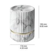 Better Homes & Gardens Ultrasonic Cool Mist Oil Diffuser, Marble, 150 mL