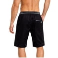 thumbnail image 6 of Mifsaly Mens Beach Shorts Lightweight Quick Dry Swim Trunks Casual Summer Surfing Vacation Lounge Bottoms with Pockets Black,L, 6 of 8