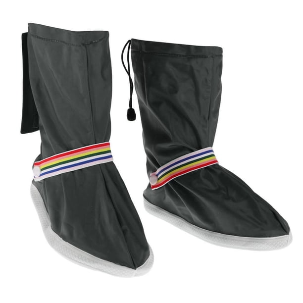 Lucky3celectronics - Cubrezapatos impermeable para botas de lluvia con antideslizante grueso Verde L kusrkot Cubre zapatos a prueba de agua