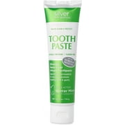 Naturally Whitening Winter Mint - 4 oz (114 Grams) Coral Toothpaste, by Silver Biotics