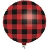 Buffalo Plaid 18" Balloon (1)
