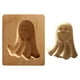 thumbnail image 3 of Cortador de galletas de jengibre de madera con forma de galleta de jengibre tallada para Halloween, 3 of 6