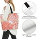 thumbnail image 3 of Balery Corals Bolsa Tote Estilo Estético con Cremalleras, Bolsa de Hombro, Bolsa de Compras Grande y Plegable, 3 of 8
