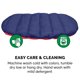 thumbnail image 4 of Cama para Perro Furhaven Flame Red True Blue con Almohada de Viaje, 4 of 11