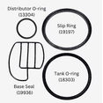 thumbnail image 3 of Leak Repair Kit for Fleck 2510 and 2510SXT Control Valves, 3 of 4