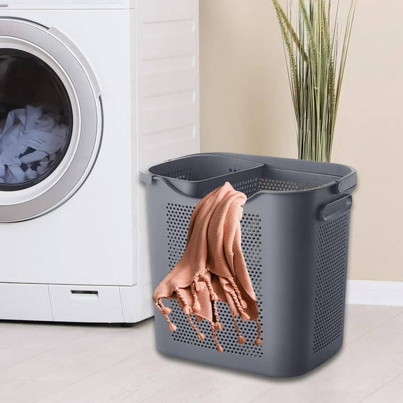 Cesta para ropa sucia para el hogar, cesta de almacenamiento, cesta para ropa sucia reutilizable, portátil, que ahorra espacio, multiusos para el Tipo B