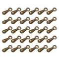 thumbnail image 1 of 1000PCS DIY Alloy Accessories Extender Chain End Droplet Pendant Delicate Tail Chain Pendants for Crafts Jewelry Making Ancient Bronze, 1 of 4