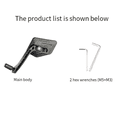 thumbnail image 4 of Bicycle Universal Wide Range Adjustable Rearview Mirror Bike Handlebar Rear View Mirror Bike Accessories Right, 4 of 8