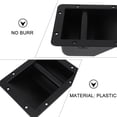 thumbnail image 3 of Minkissy 2pcs Rectangular Handles for Speakers Black Plastic Mounting for Subwoofers, 3 of 8