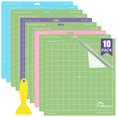 thumbnail image 1 of Tapetes de corte iModeur, paquete de 10 unidades, 30 x 30 cm, para accesorios Cricut, 1 of 8