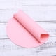 thumbnail image 4 of Tapete de silicona ecológico para mascotas, antideslizante, resistente al desgaste y con aislamiento térmico, tapete con forma de nube para comida de perros (rosa claro), 4 of 7