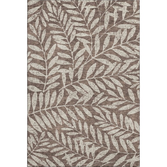Dalyn Rugs Premium Machine Washable Mayfield AMF899 Brown 9' x 12' Rug