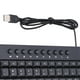 thumbnail image 4 of Mini clavier filaire 87 touches USB pour ordinateur de bureau et portable, accessoires pour bureau (arabe), 4 of 4