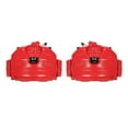 thumbnail image 2 of Power Stop avant S5482 Paire d'Étriers Enduits de Poudre Rouge Haute Température, 2 of 4