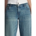 thumbnail image 4 of No Boundaries Ultra Baggy Jeans, 30.5", 32.5'', 34.5" Inseams, Women's and Women's Plus 00-4X, 4 of 6