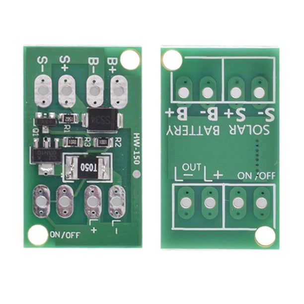 Tablero de cargador de batería de panel solar automático 3.2V 3.7.4V 11.1V 12V 1PCS Ehuebsd Para estrenar