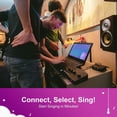 thumbnail image 2 of Lucky Voice Karaoke Machine - Home Singing Machine with Pink Microphone, 2 of 7