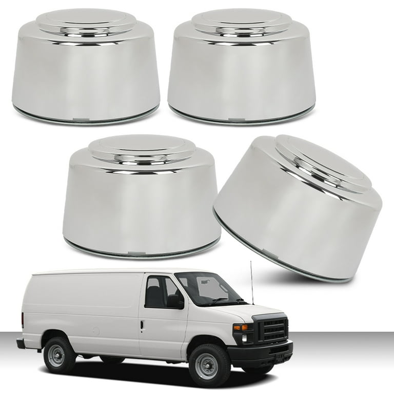 CROSSDESIGN Wheel Center Hub Caps Fit for Ford F250 F350 Truck