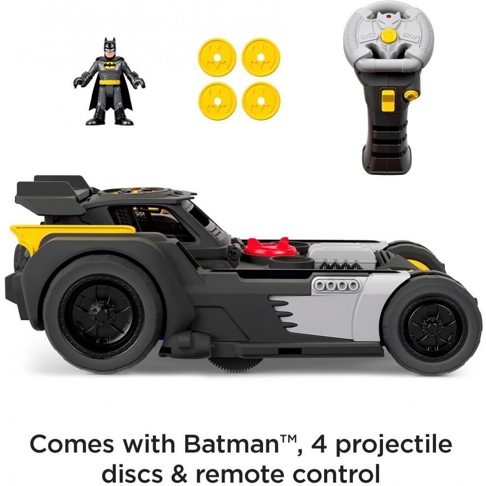 imaginext batman remote control car