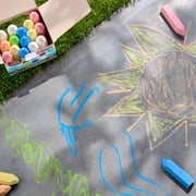 Play Day 20 Count Multicolor Anti-Roll Sidewalk Chalk