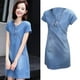 thumbnail image 4 of Vestido de mezclilla corto Jinwen Mujer Cuello en V XL, 4 of 8