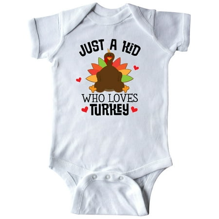 

Inktastic Thanksgiving Funny Kids Turkey Gift Baby Boy or Baby Girl Bodysuit