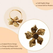 Pack of 6 Napkin Rings for Party Décor 